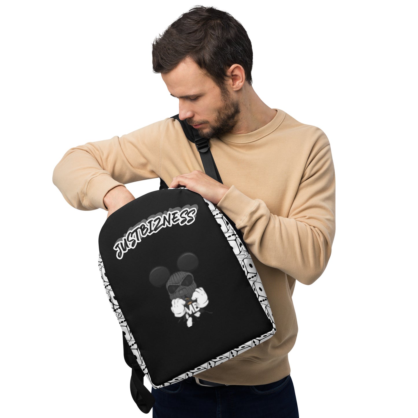 "Justbizness" Backpack