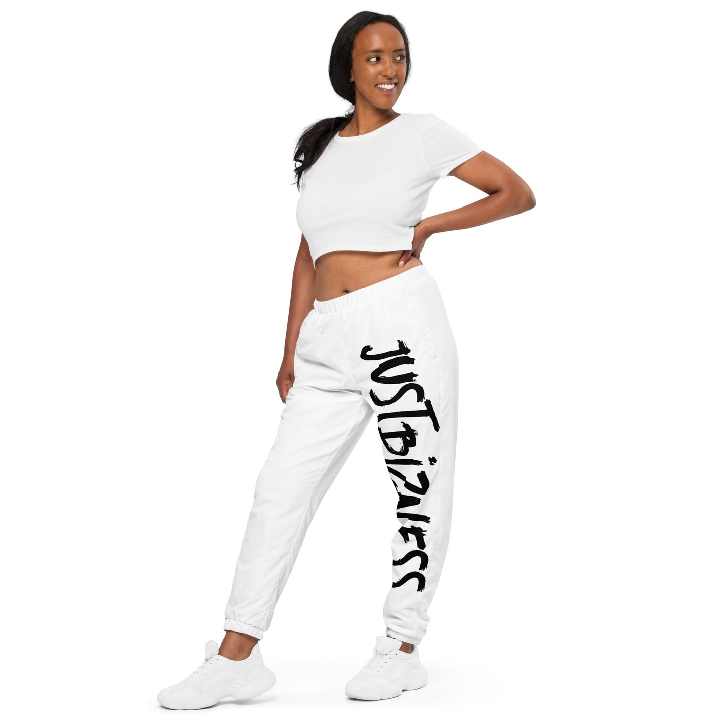 "Justbizness" Track Pants