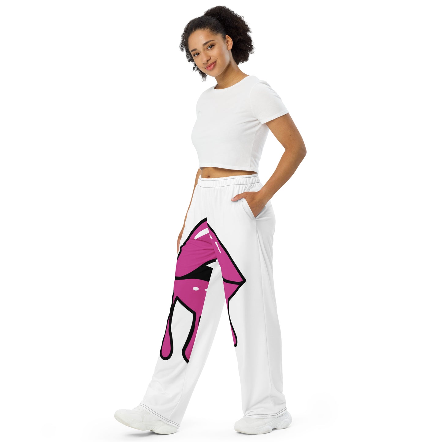 Justbizness " Lips Drop" Baggy Pants