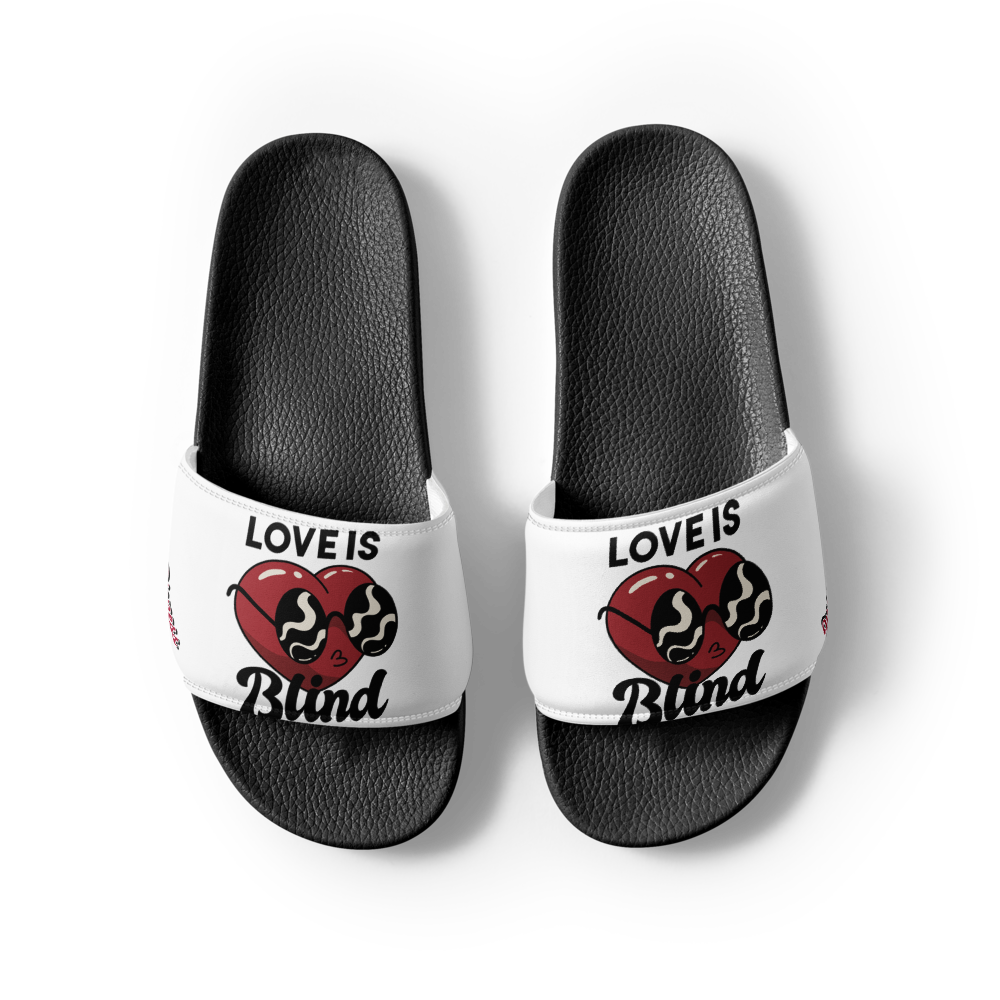 Justbizness "Love Is Blind" Slippers