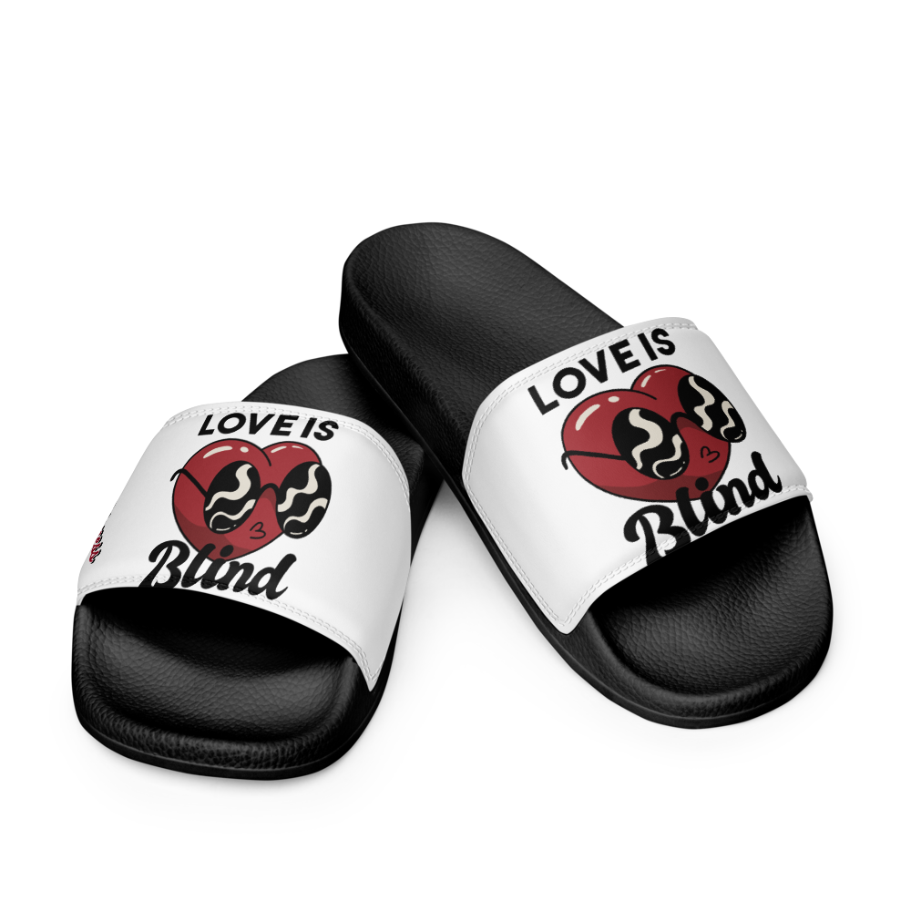 Justbizness "Love Is Blind" Slippers