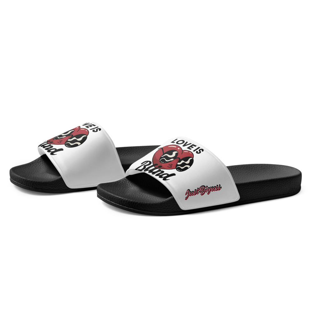 Justbizness "Love Is Blind" Slippers