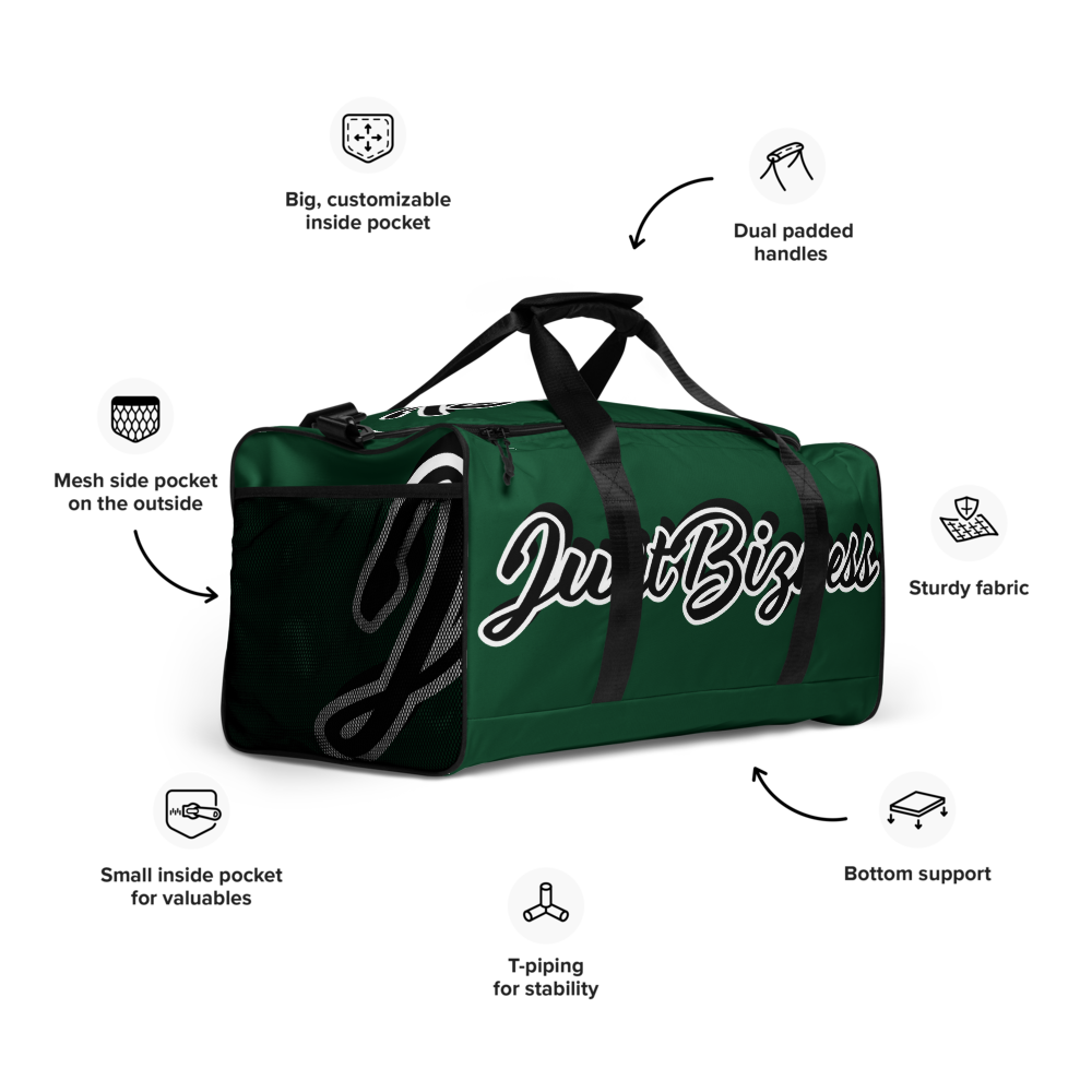 JustBizness "Risk It All" Duffle Bag